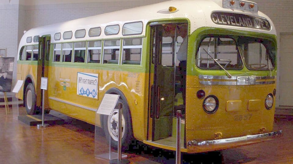 Autobus v němž byla Rosa Parksová zatčena